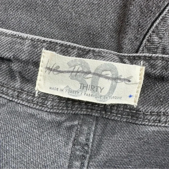 New Free People Florence Flare Jeans High Rise Stretchy We The Free Black - Picture 8 of 11